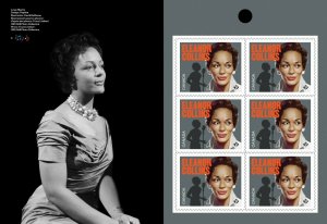 Canada 3316a Black History Eleanor Collins 'P' booklet (6 stamps) MNH 2022