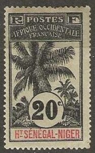 Upper Senegal & Niger,  7,  mint,  hinge remnant. 1906. (s668)