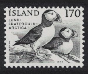 Iceland Atlantic puffins Birds 1980 MNH SG#584