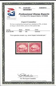 C6 Mint,OG,NH... Pair... PSE Cert... SCV $260.00... XF