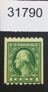 US STAMPS #410  MINT OG NH LOT #31790