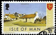 ISLE OF MAN   #21 USED (4)