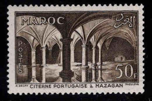 French Morocco Scott 326 MH* 1955 stamp