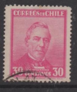 Chile Scott #  185  USED  singles