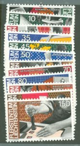 Liechtenstein #787-798 Unused Single (Complete Set)