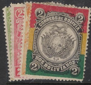 Bolivia SC 47-8, 52, 54 MOG (4fou)