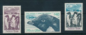 [17623] TAAF 1980 Birds vögel oiseaux penguins  MNH