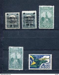 Brazil 1928-33 Air Post Small Group 14073