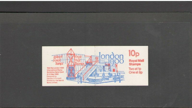 GB: Sc. BK227/ 10 PENNY -QE II DECIMAL- Panes of 3+ Label / Folded Booklet /MNH