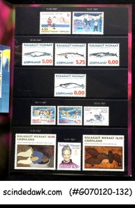 GREENLAND - 1997 YEAR PACK - FOLDER COMPLETE MNH