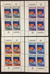 Kiribati 2006 #884-7 Sheetlet's, Europa 50th Anniversary, MNH.