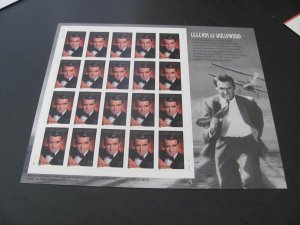 US  MNH 2002 SC # 3692 CARY GRANT  SHEET  FV $7.40