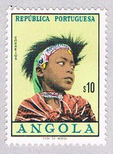 Angola 419 MLH Girls of Angola 1961 (BP2508)