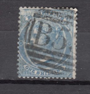 J43893 JLStamps 1863-72 mauritius used #40 queen