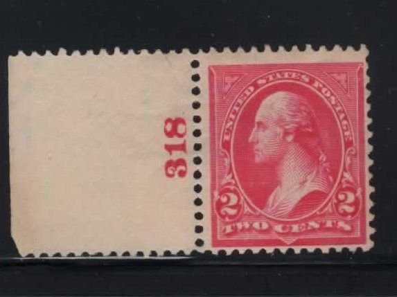 267 Right Plate Number 464 Mint NH