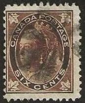 Canada Sc. 71 used.  1897. (C365)