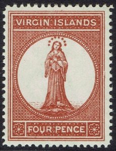 BRITISH VIRGIN ISLANDS 1887 ST URSULA 4D