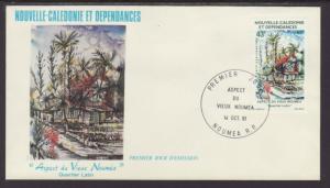 New Caledonia C178 Architecture 1981 U/A FDC