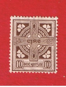 Ireland #75  MVFLH OG  Celtic Cross   Free S/H