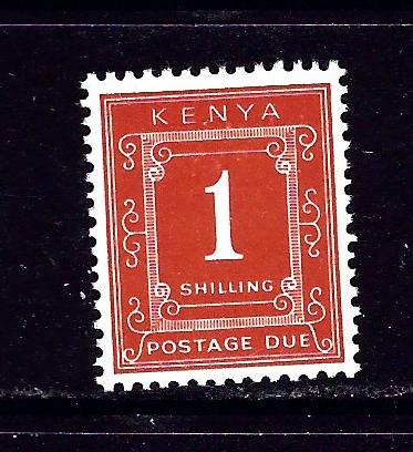 Kenya J7a MLH 1969 Postage Due perf 14