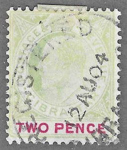 Gibraltar (1903) - Scott # 41,   Used