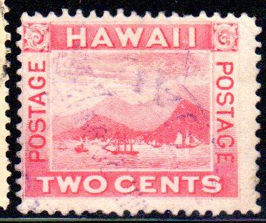 Hawaii #81, light 1899 Lihue 272.614 cancel 