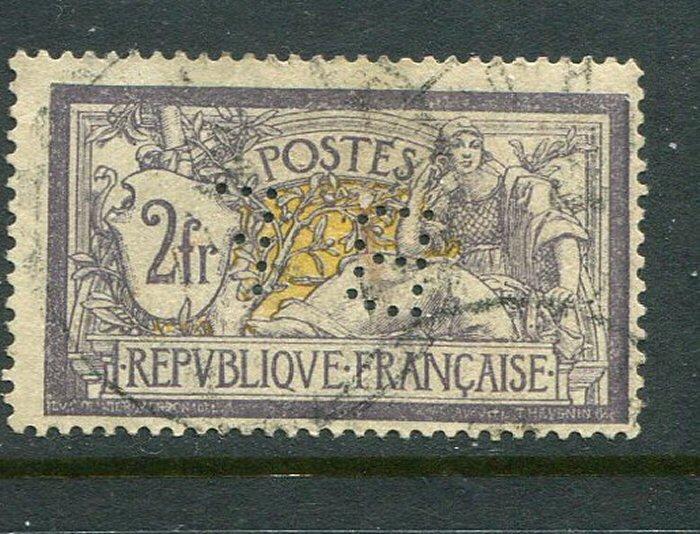 France #126 BF Perfin Used