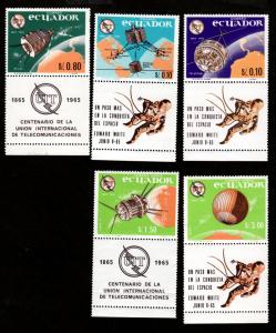 Ecuador # 748-748d Mint!
