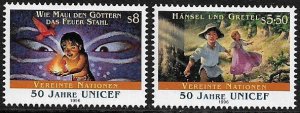 United Nations, Vienna #210-1 MNH Set - UNICEF - Fairy Tales