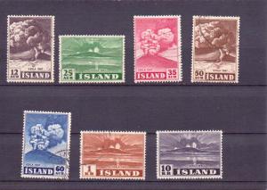 Iceland  Scott#  246-252  Used