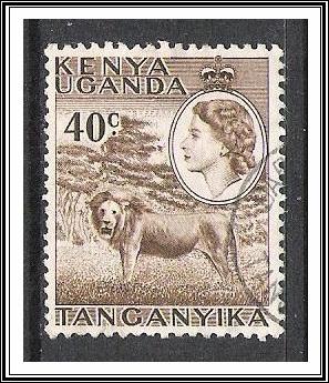 Kenya Uganda Tanganyika #109 QE II & Lion Used