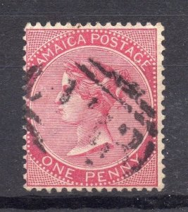 Jamaica 1883 Early Issue Fine Used 1d. Crown C.A 189708