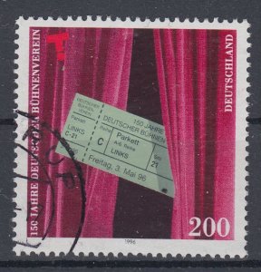 Germany 1996 Sc#1931 Mi#1857 used (BU1372)