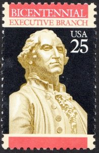 SC#2414 25¢ Bicentennial: Executive Branch Single (1989) MNH