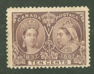 Canada #57 Unused Single (Queen)