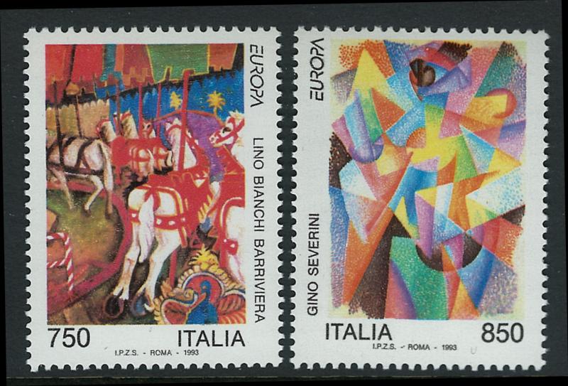 Italy Scott 1931-32 MNH!