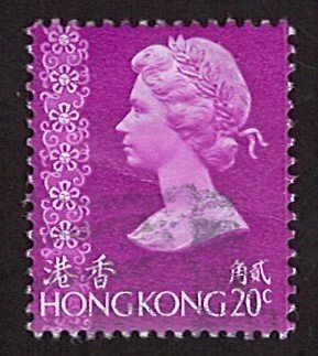 1973 Queen Elizabeth II Hong-Kong 20c MC #270 (LL-8)