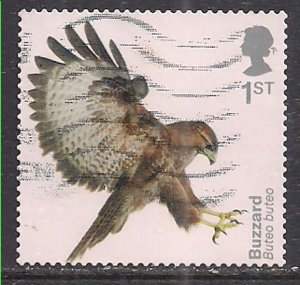 GB 2019 QE2 1st Birds of Prey Buzzard S / A SG 4210  CV £15 ( L904 )