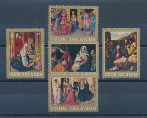 [114277] Cook Islands 1966 Art paintings Christmas  MNH