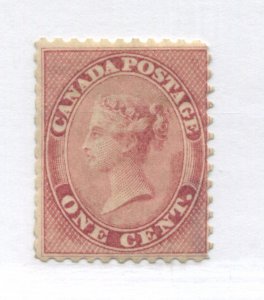 1859 QV 1 cent mint o.g. hinged