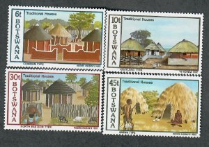 Botswana #299 - 302 Mint Hinged singles