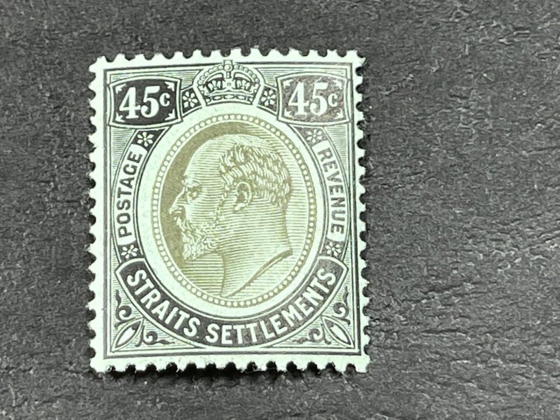 STRAITS SETTLEMENTS # 148--MINT/NEVER HINGED----SINGLE--1910