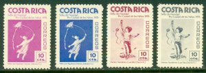 COSTA RICA RA77-80 MNH BIN $2.00