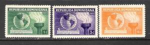 DOMINICAN REPUBLIC 332-34 MOG P678
