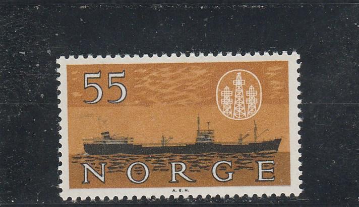 Norway  Scott#  385  MNH  (1960 Freighter)