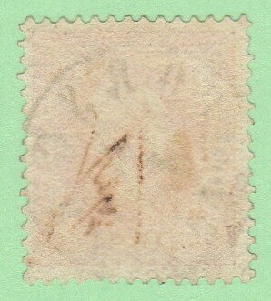 NOR SC #2 1857 King Oscar I w/SON (PORSGRUND / 01-15-1861) w/some stns on back