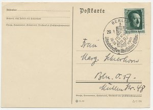 Card / Postmark Germany 1937 Meeting Mussolini - Hitler