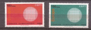 Turkey - 1970 - Mi. 2179-80 (CEPT) - MNH - RB124