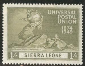 Sierra Leone Scott 193 MH* UPU key stamp