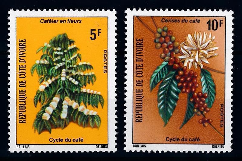 [65897] Ivory Coast 1975 Flora Coffee Plants  MNH